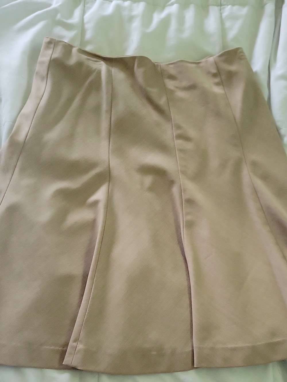 Banana Republic 8P Taupe A-Line Skirt